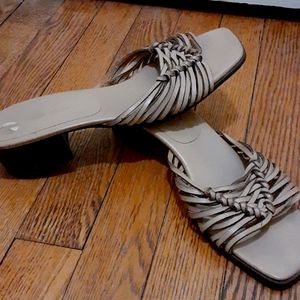 Etienne Aigner vintage leather sandals